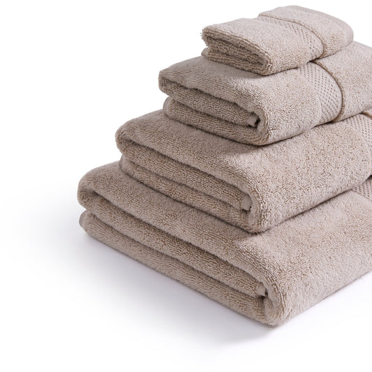 Rhodes Cotton Towel Collection - Natural - DUSK