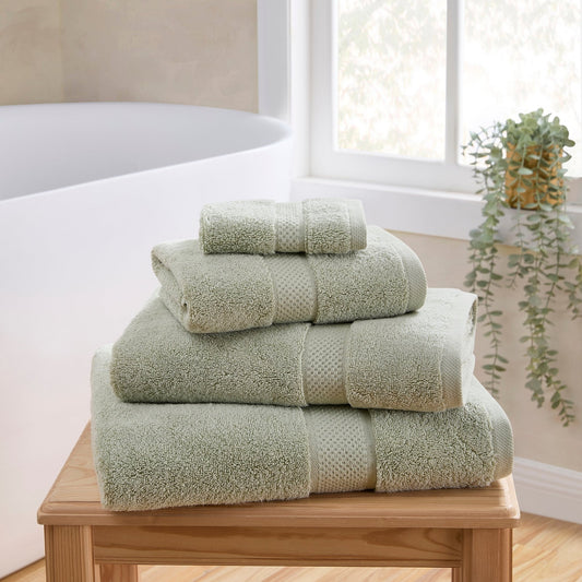 Rhodes Cotton Towel Collection - Olive - DUSK