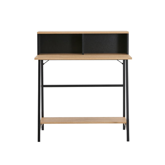 Riley Foldaway Desk - Light Wood - DUSK