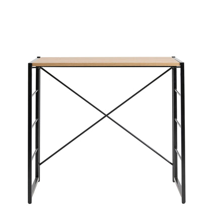 Riley Foldaway Desk - Light Wood - DUSK