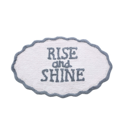 Rise and Shine Bath Mat - French Blue - DUSK