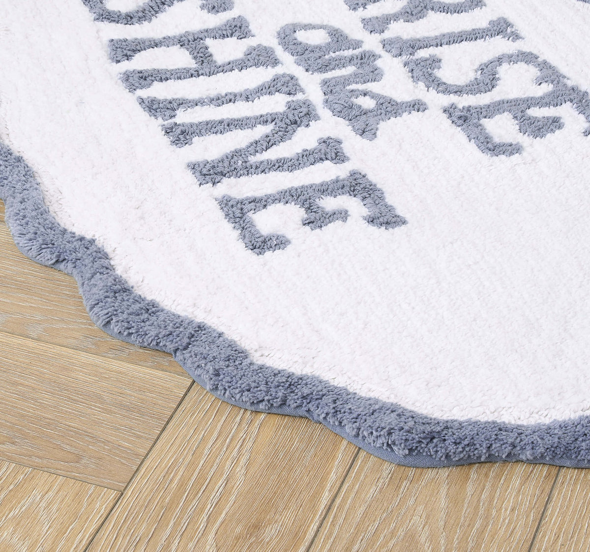Rise and Shine Bath Mat - French Blue - DUSK