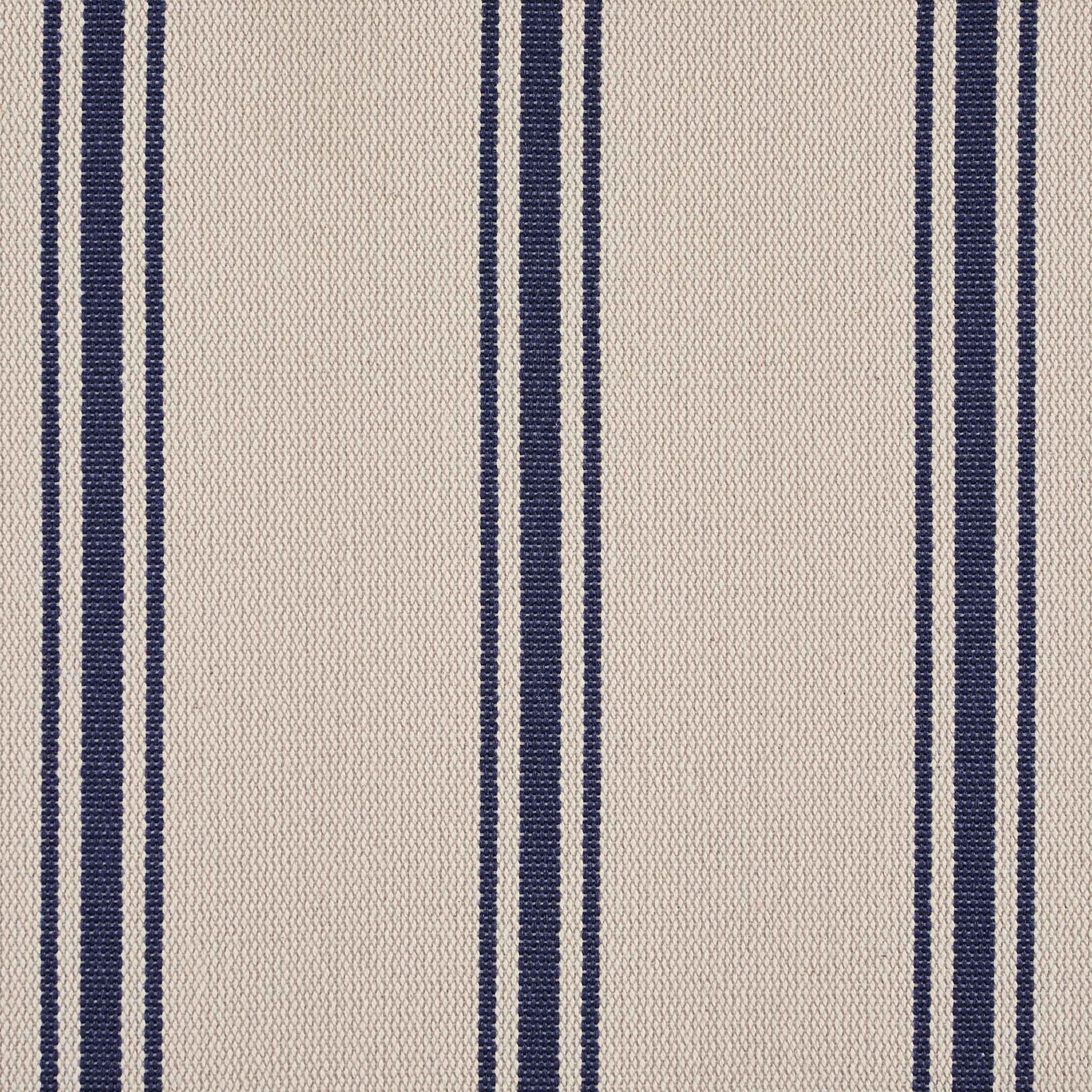 Riva Ottoman Storage Bed - Blue Stripe - DUSK