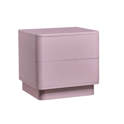 Romilly 2 Drawer Bedside Table - Violet Ice - DUSK
