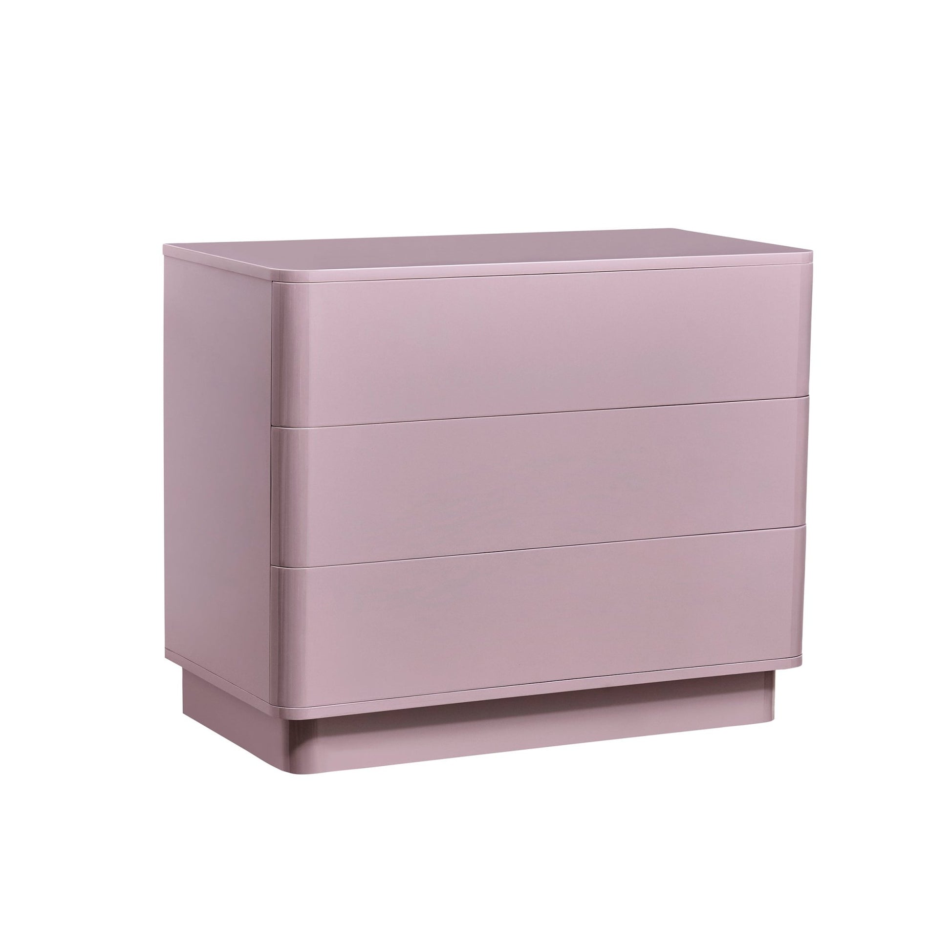 Romilly 3 Drawer Chest - Violet Ice - DUSK