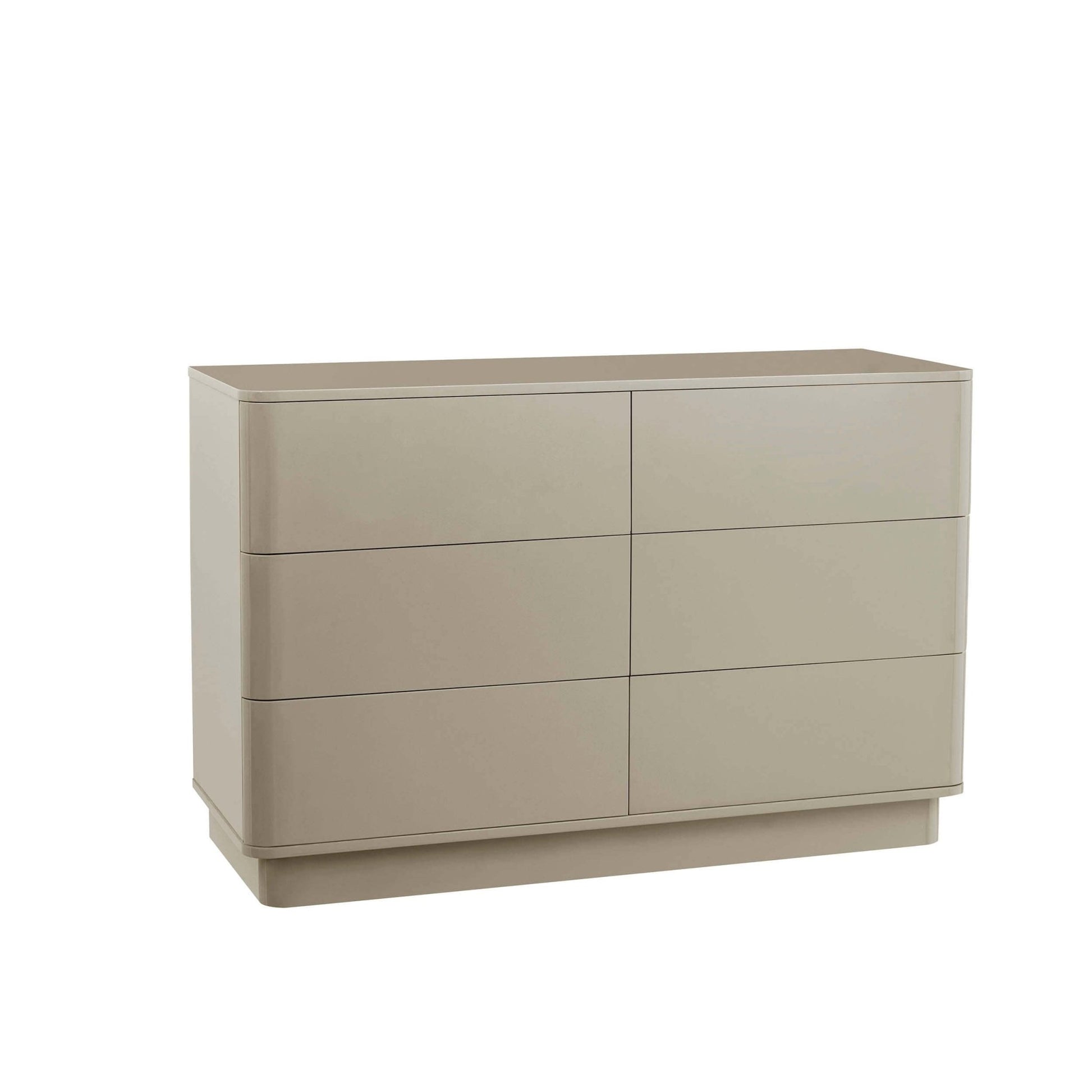 Romilly 6 Drawer Chest - Taupe - DUSK