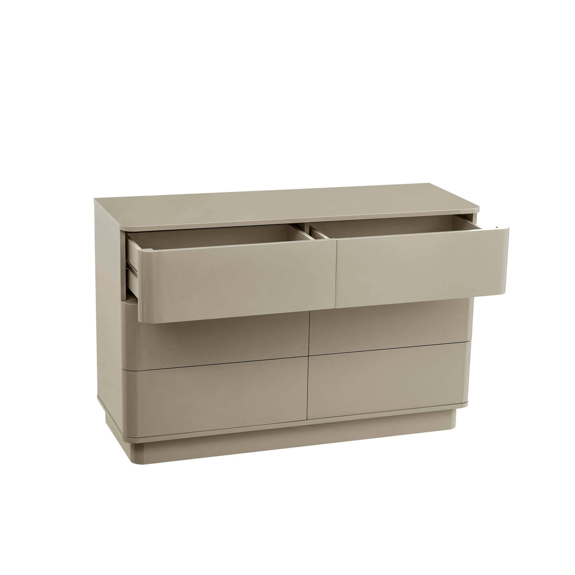 Romilly 6 Drawer Chest - Taupe - DUSK