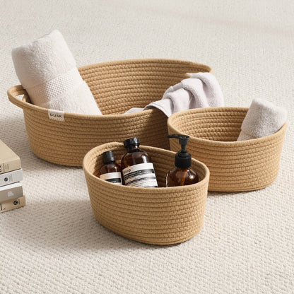 Rope Storage Cube Set - Natural - DUSK