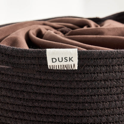 Rope Storage Laundry Basket - Chocolate - DUSK