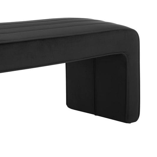 Rosewood Panelled Bench - Ink - DUSK