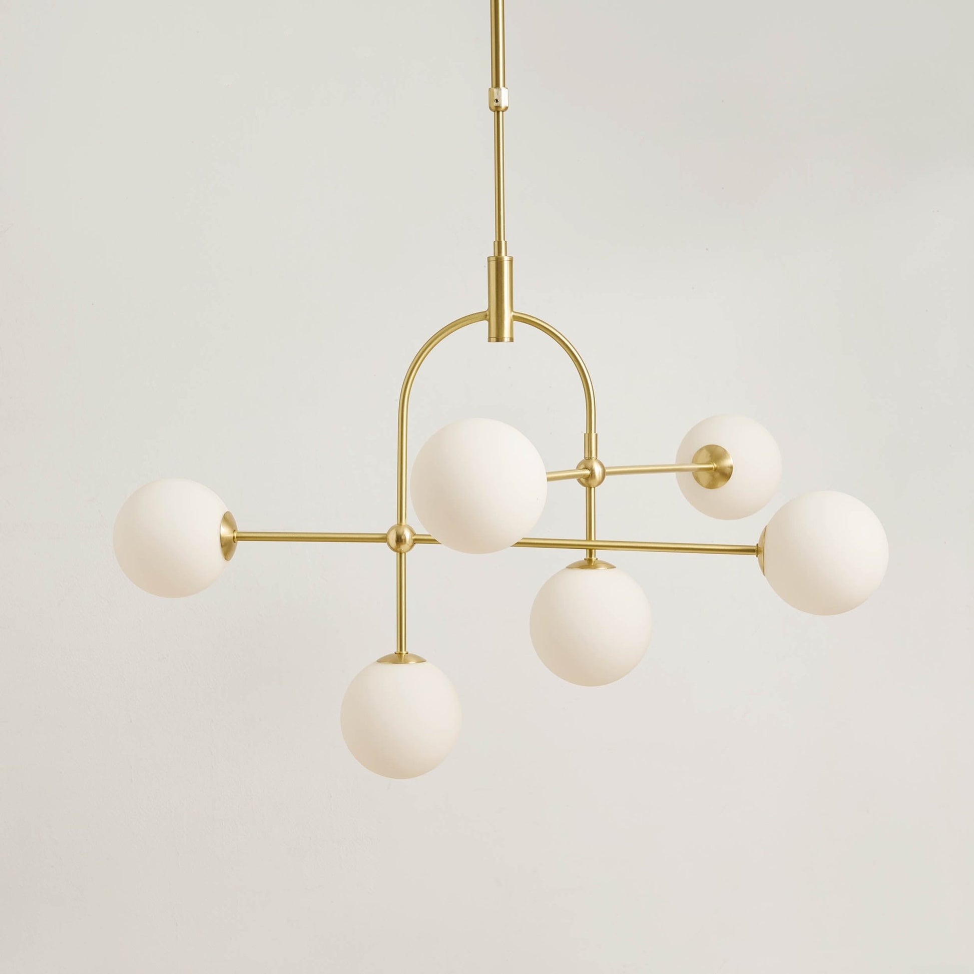 Rowan Brushed Gold Ceiling Light - Gold - DUSK