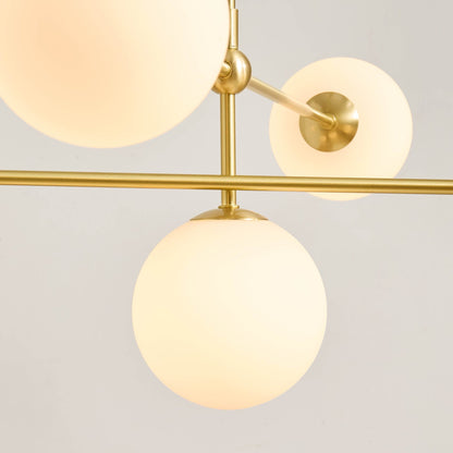 Rowan Brushed Gold Ceiling Light - Gold - DUSK
