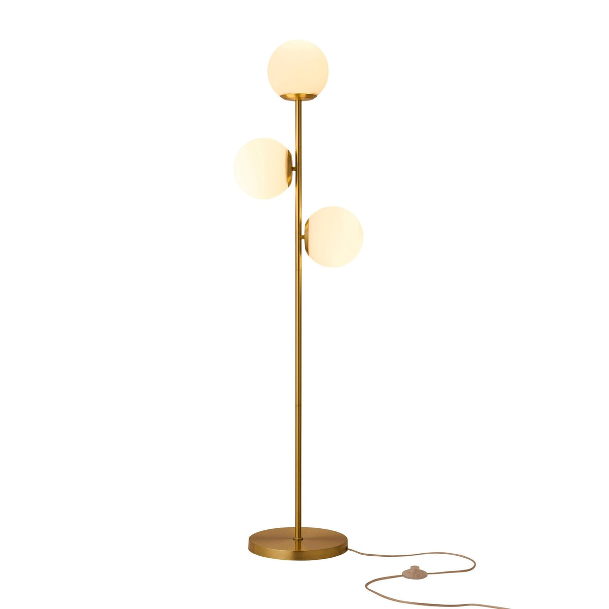 Rowan Floor Lamp - Gold - DUSK