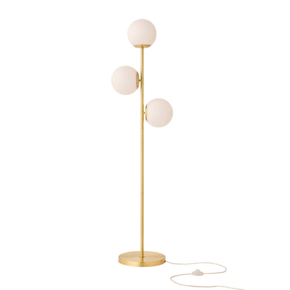 Rowan Floor Lamp - Gold - DUSK
