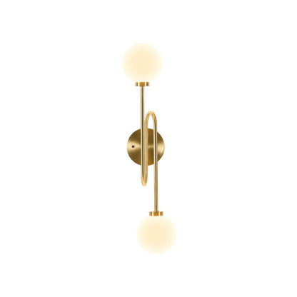 Rowan Rechargeable Wall light - Gold - DUSK
