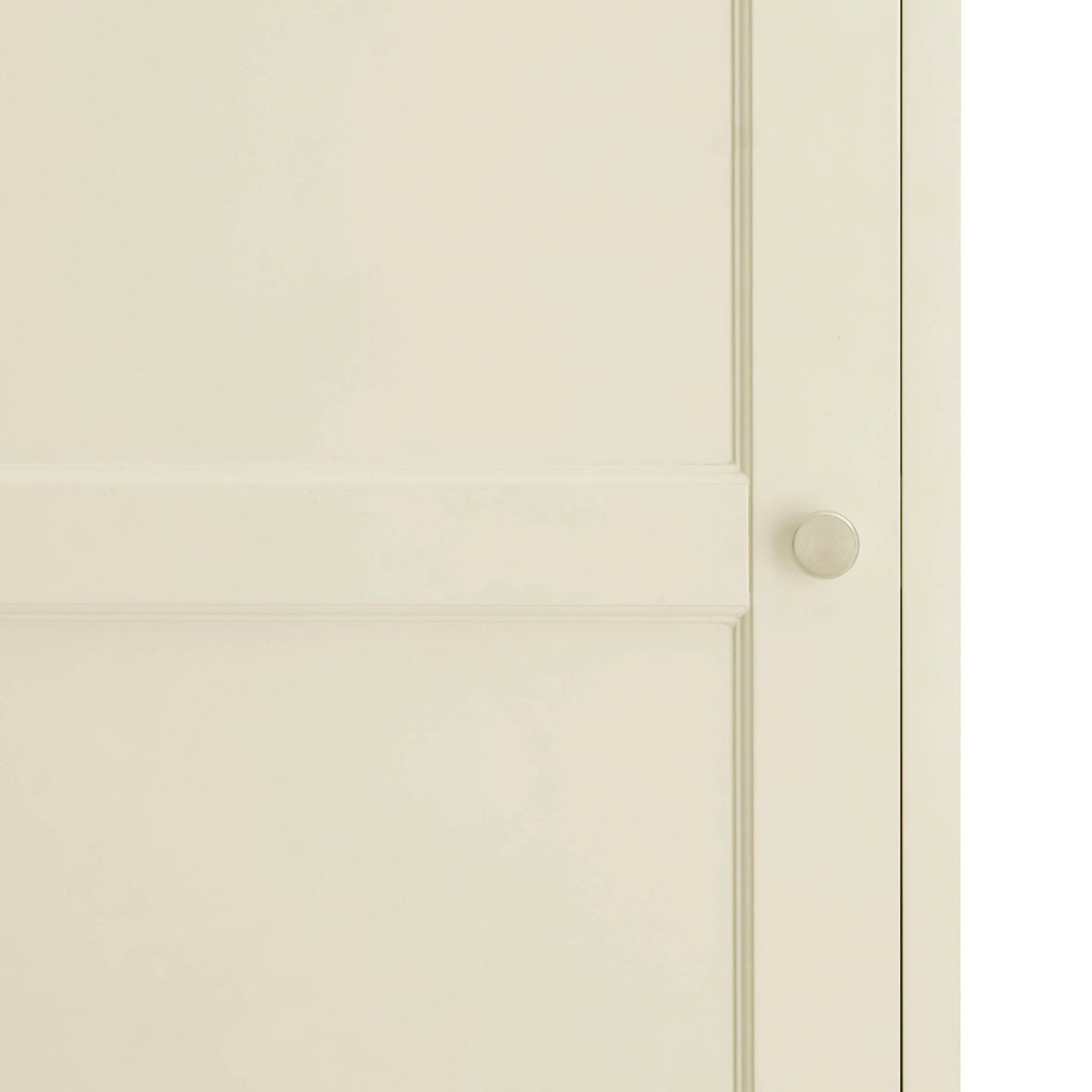 Ruby 1 Door Wardrobe with Drawers - Cream - DUSK