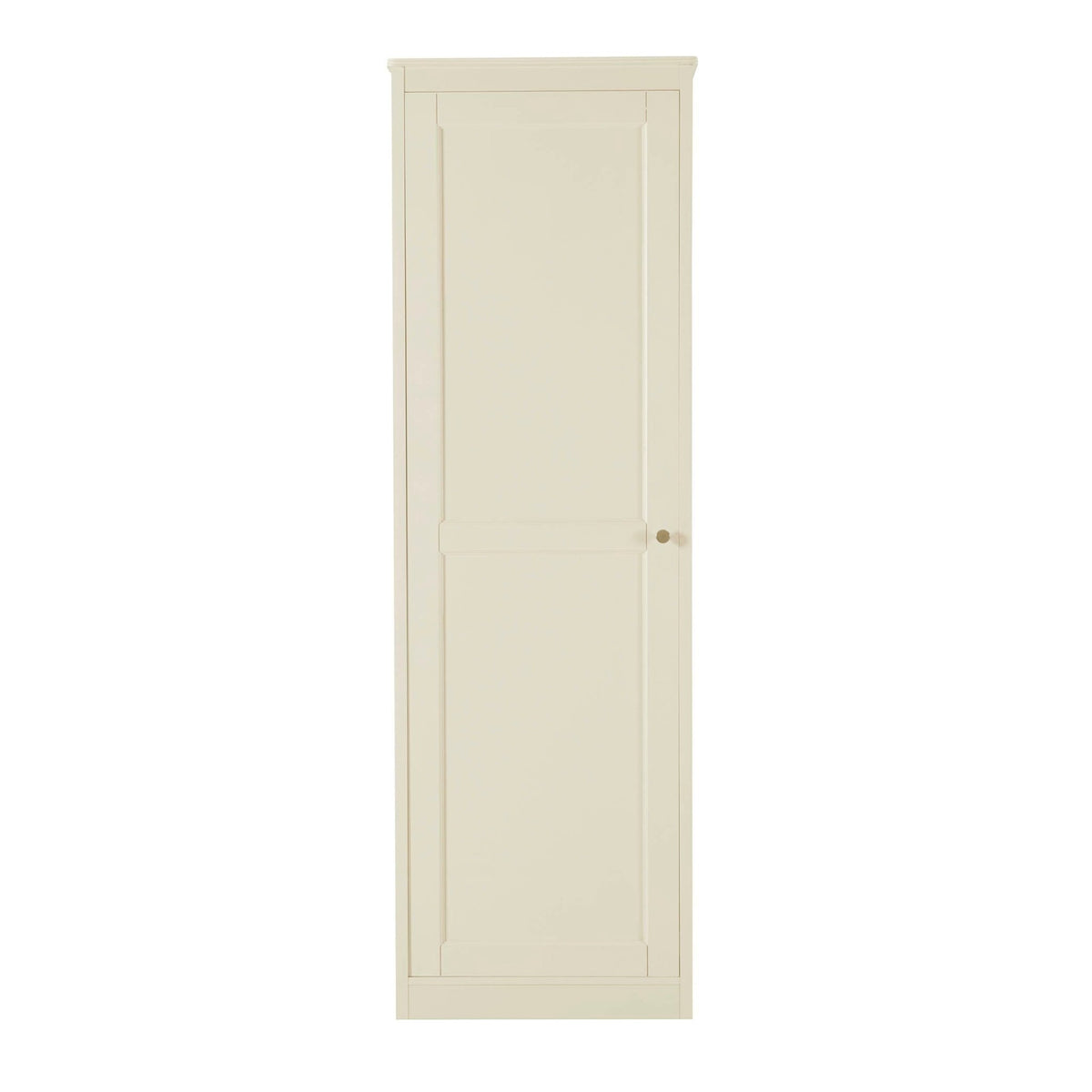 Ruby 1 Door Wardrobe with Drawers - Cream - DUSK
