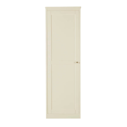 Ruby 1 Door Wardrobe with Drawers - Cream - DUSK