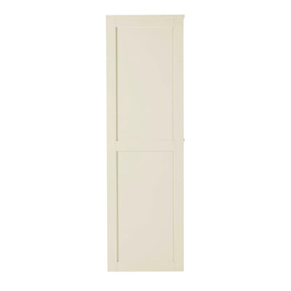 Ruby 1 Door Wardrobe with Drawers - Cream - DUSK