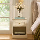 Ruby 1 Drawer Nightstand - Cream - DUSK