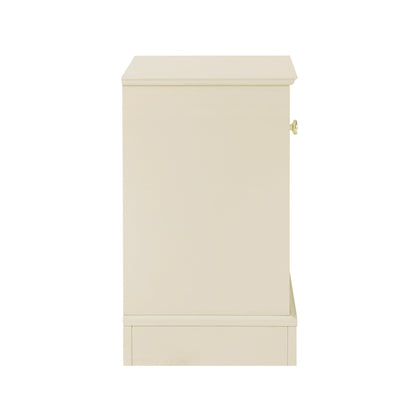 Ruby 1 Drawer Nightstand - Cream - DUSK