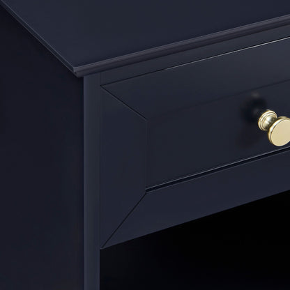 Ruby 1 Drawer Nightstand - Midnight - DUSK
