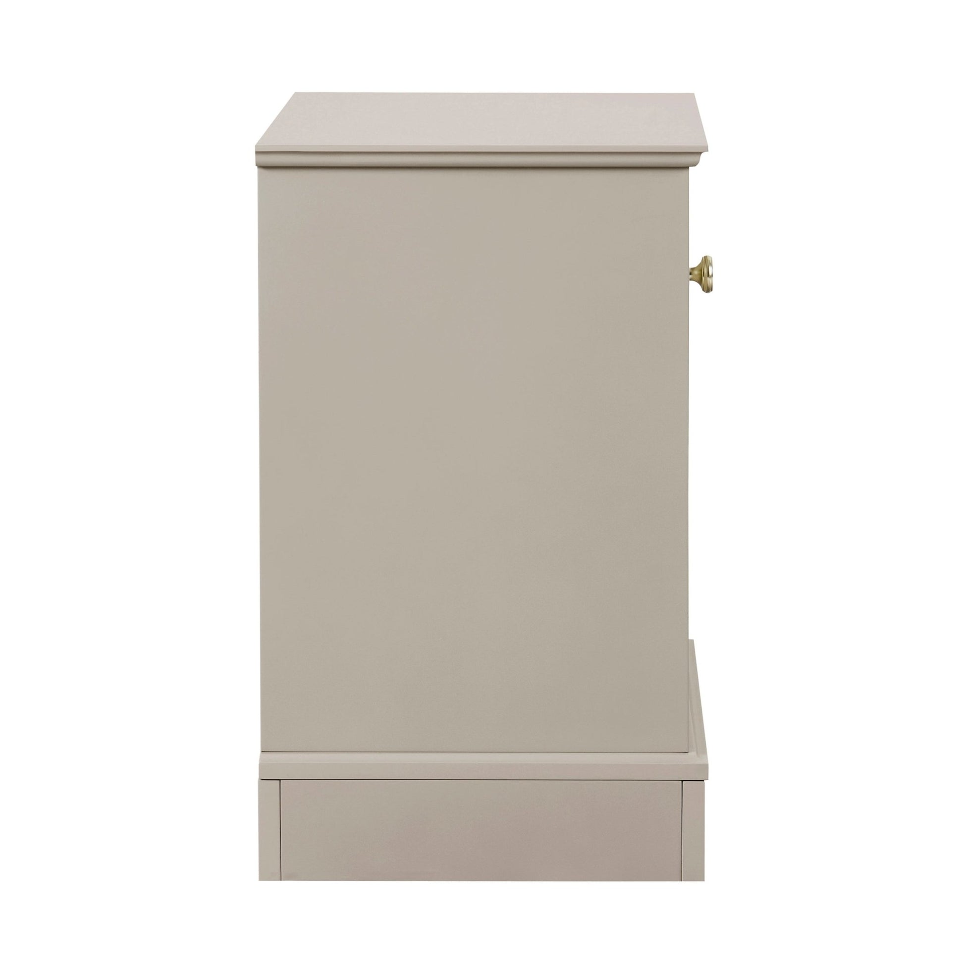 Ruby 1 Drawer Nightstand - Taupe - DUSK