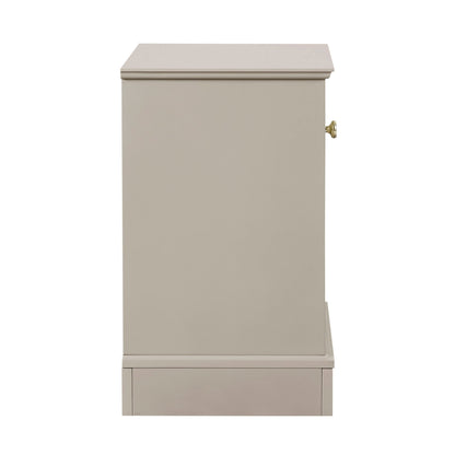 Ruby 1 Drawer Nightstand - Taupe - DUSK