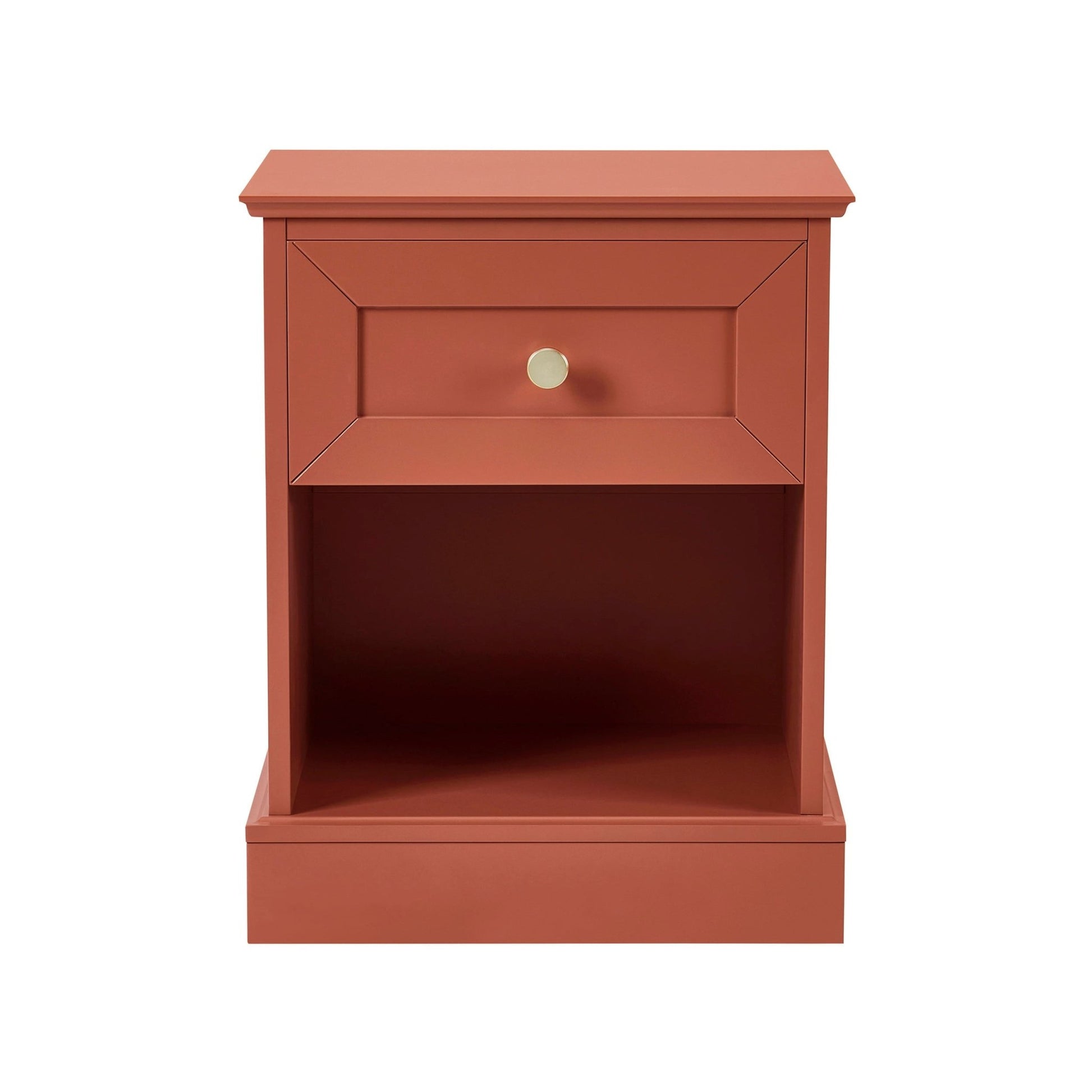 Ruby 1 Drawer Nightstand - Terracotta - DUSK
