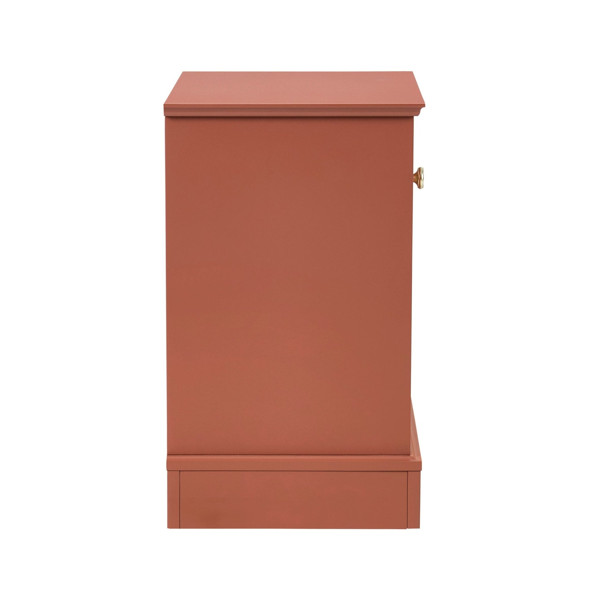 Ruby 1 Drawer Nightstand - Terracotta - DUSK