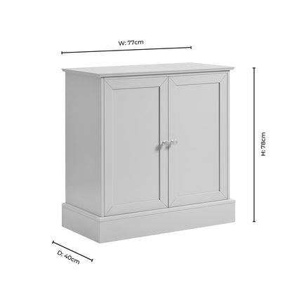 Ruby 2 Door Sideboard - Butter - DUSK