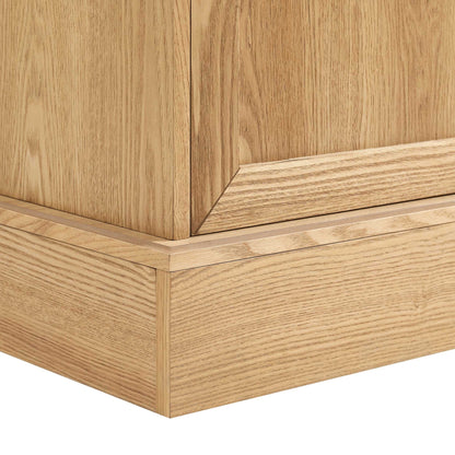 Ruby 2 Door Sideboard - Light Wood - DUSK
