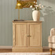Ruby 2 Door Sideboard - Light Wood - DUSK