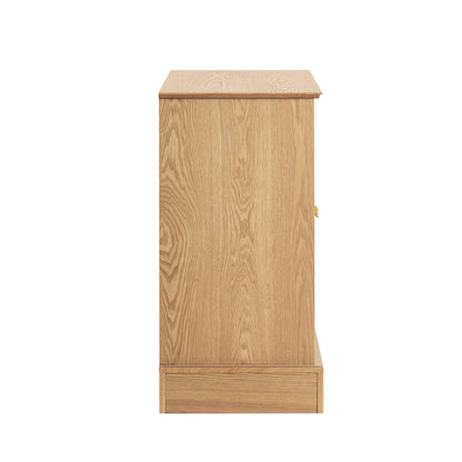 Ruby 2 Door Sideboard - Light Wood - DUSK