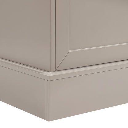 Ruby 2 Door Sideboard - Taupe - DUSK