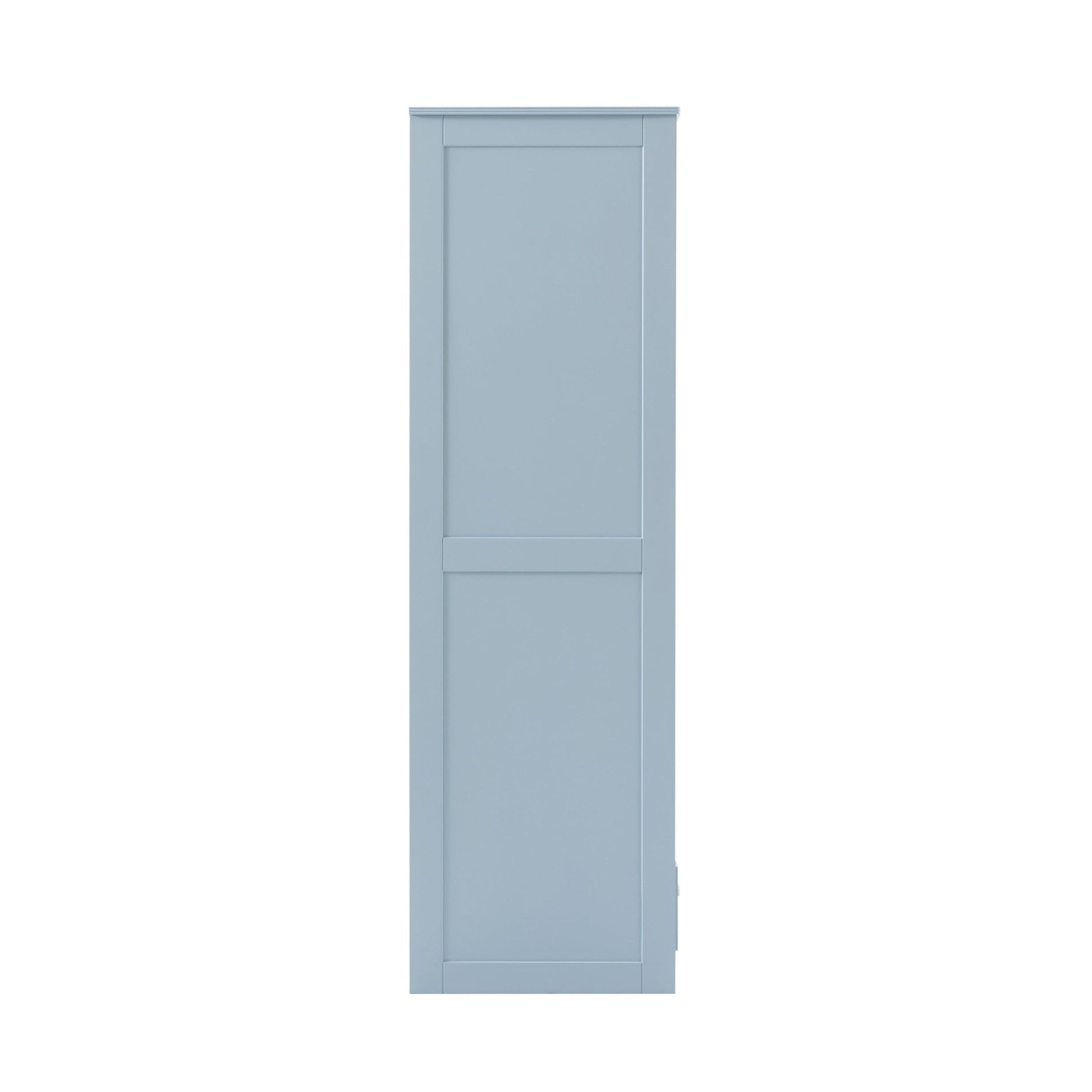Ruby 2 Door Wardrobe with Drawer - Sky Blue - DUSK