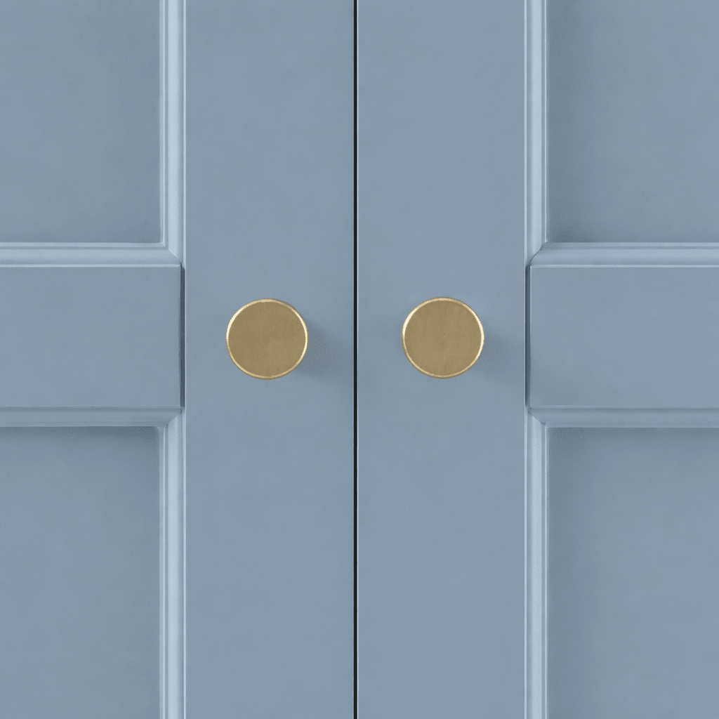 Ruby 2 Door Wardrobe with Drawer - Sky Blue - DUSK