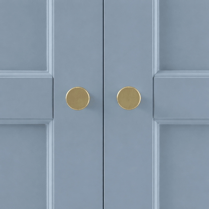 Ruby 2 Door Wardrobe with Drawer - Sky Blue - DUSK