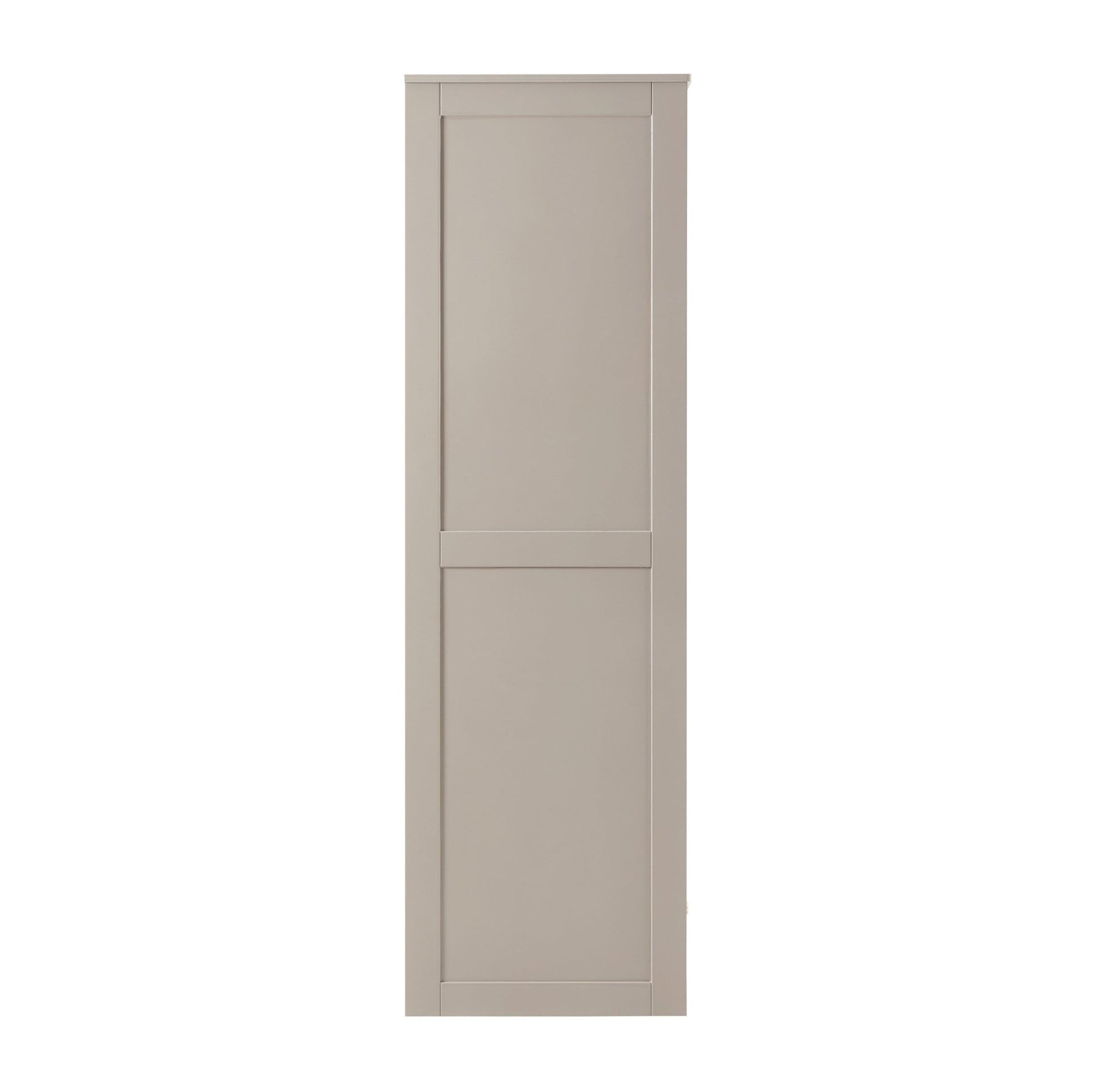 Ruby 2 Door Wardrobe with Drawer - Taupe - DUSK