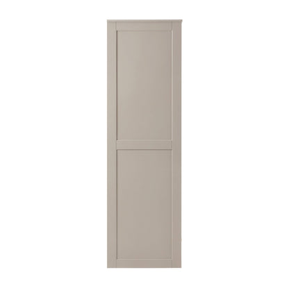 Ruby 2 Door Wardrobe with Drawer - Taupe - DUSK