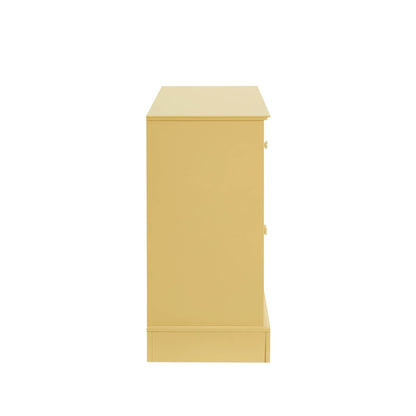 Ruby 3 Door Sideboard with Drawers - Butter - DUSK