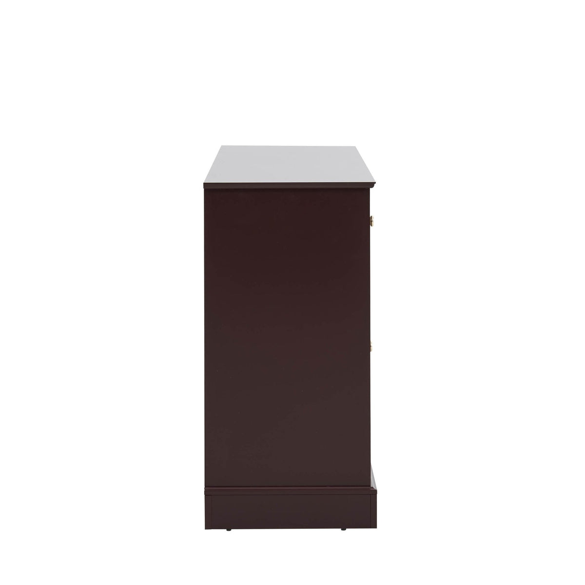 Ruby 3 Door Sideboard with Drawers - Chocolate - DUSK