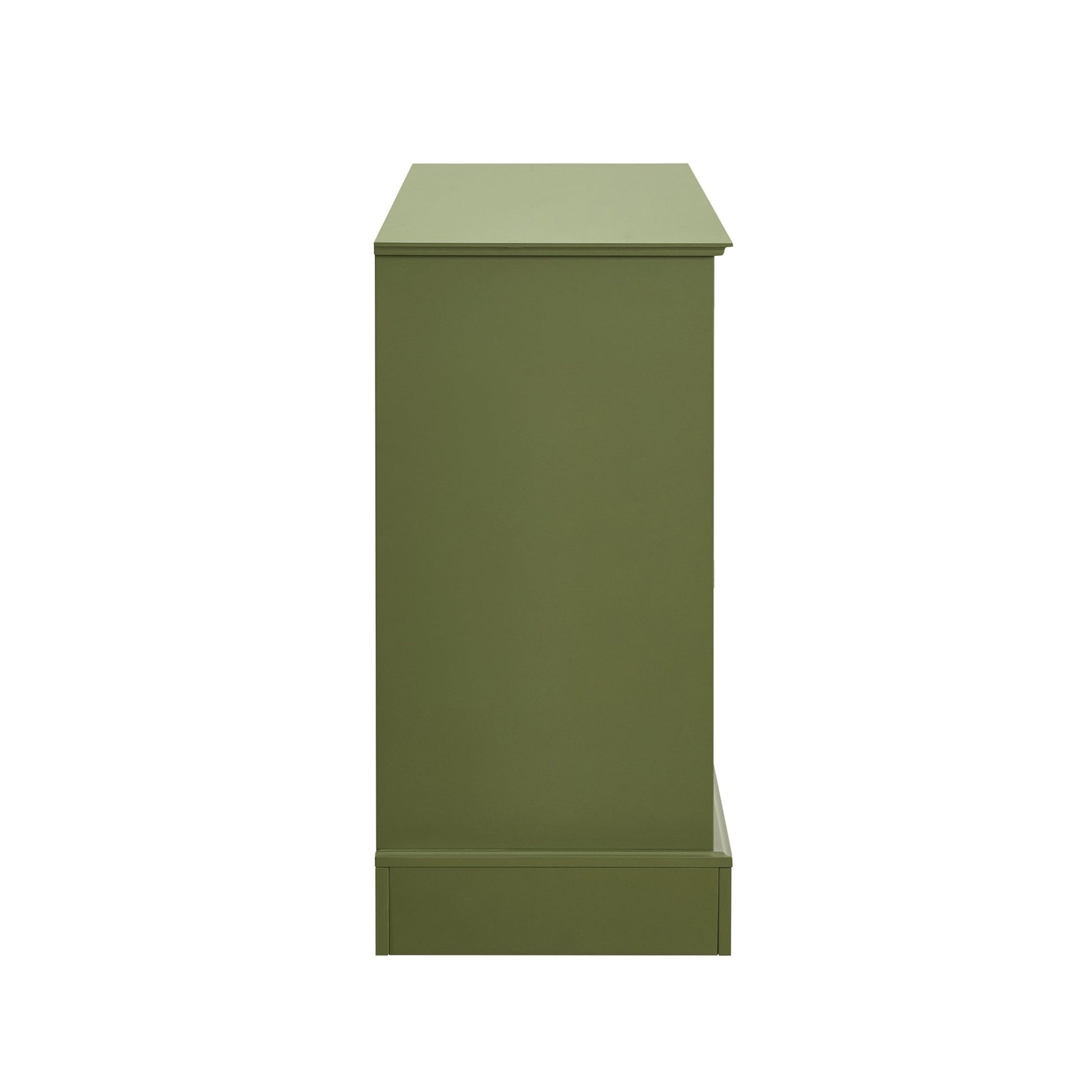 Ruby 3 Door Sideboard with Drawers - Olive - DUSK