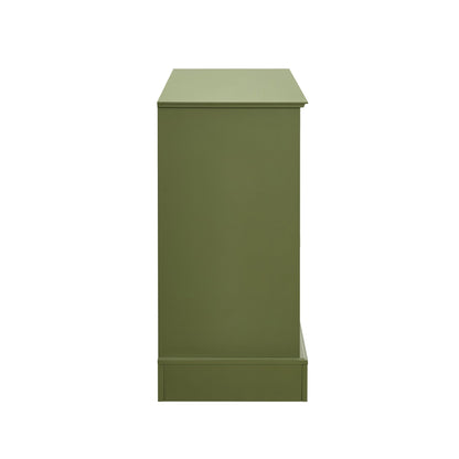 Ruby 3 Door Sideboard with Drawers - Olive - DUSK