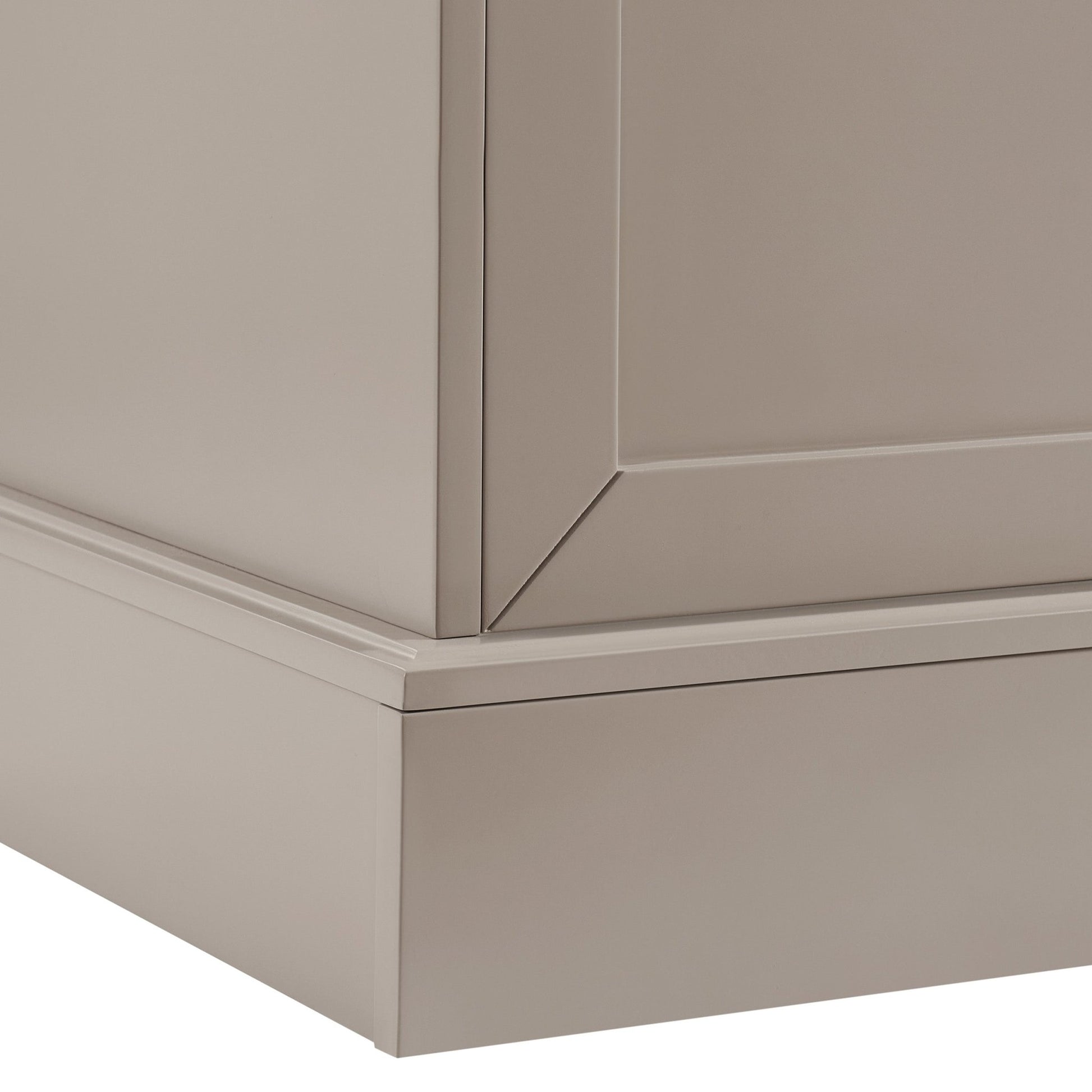 Ruby 3 Door Sideboard with Drawers - Taupe - DUSK