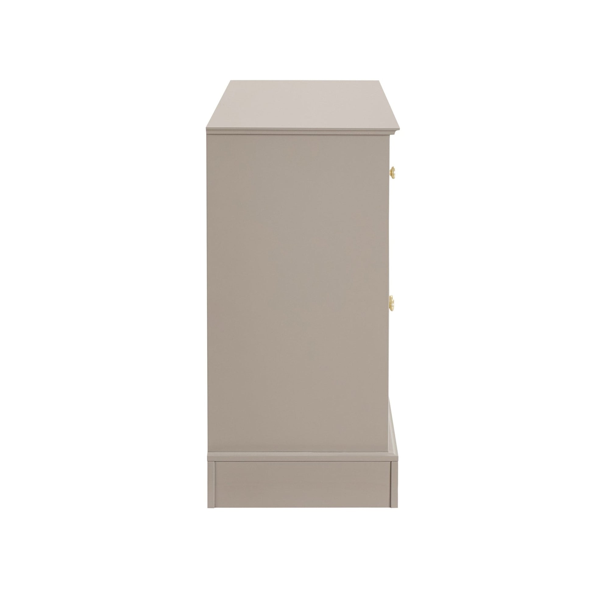 Ruby 3 Door Sideboard with Drawers - Taupe - DUSK