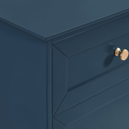 Ruby 3 Door Sideboard with Drawers - Teal - DUSK