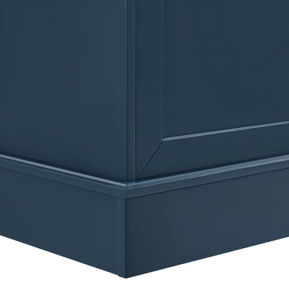 Ruby 3 Door Sideboard with Drawers - Teal - DUSK