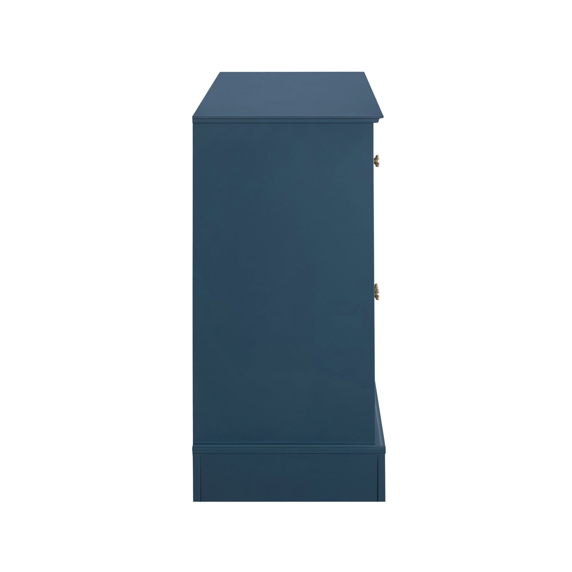 Ruby 3 Door Sideboard with Drawers - Teal - DUSK