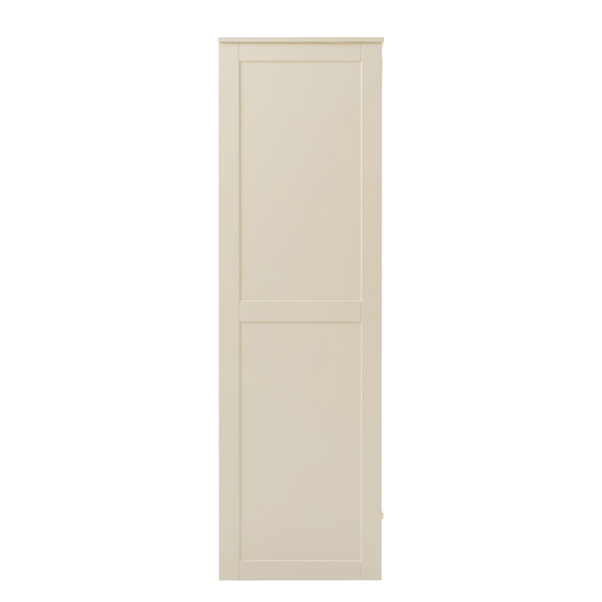 Ruby 3 Door Wardrobe with Drawers - Cream - DUSK